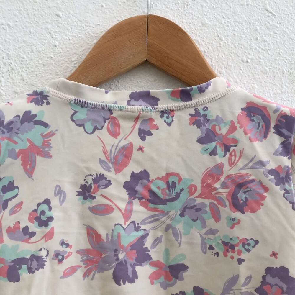 RUFFLEBUTTS Long Sleeve Ruffle Rash Guard Size 6 - Picture 5 of 6